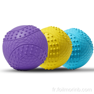 Ball Toys Innovations Balle de tennis en caoutchouc pour chien